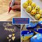 Paint Marker Pens - 6 Colors Permanent Oil Based Paint Markers, Medium Tip, Quick Dry and Waterproof Assorted Color Marker for Metal, Wood, Fabric, Plastic, Rock Painting, Stone, Mugs, Canvas, Glass
